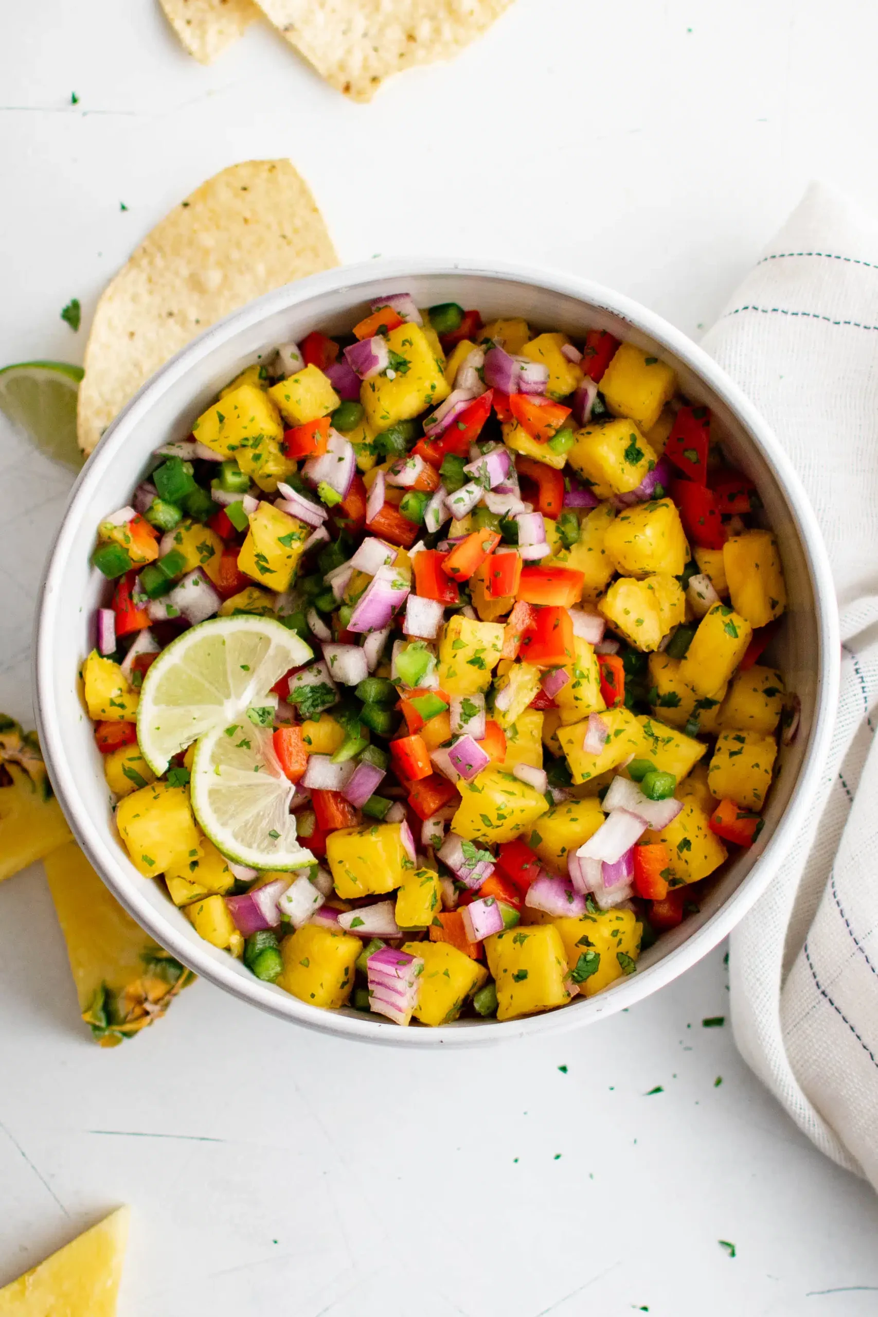 Pineapple Salsa, gluten-free, vegan