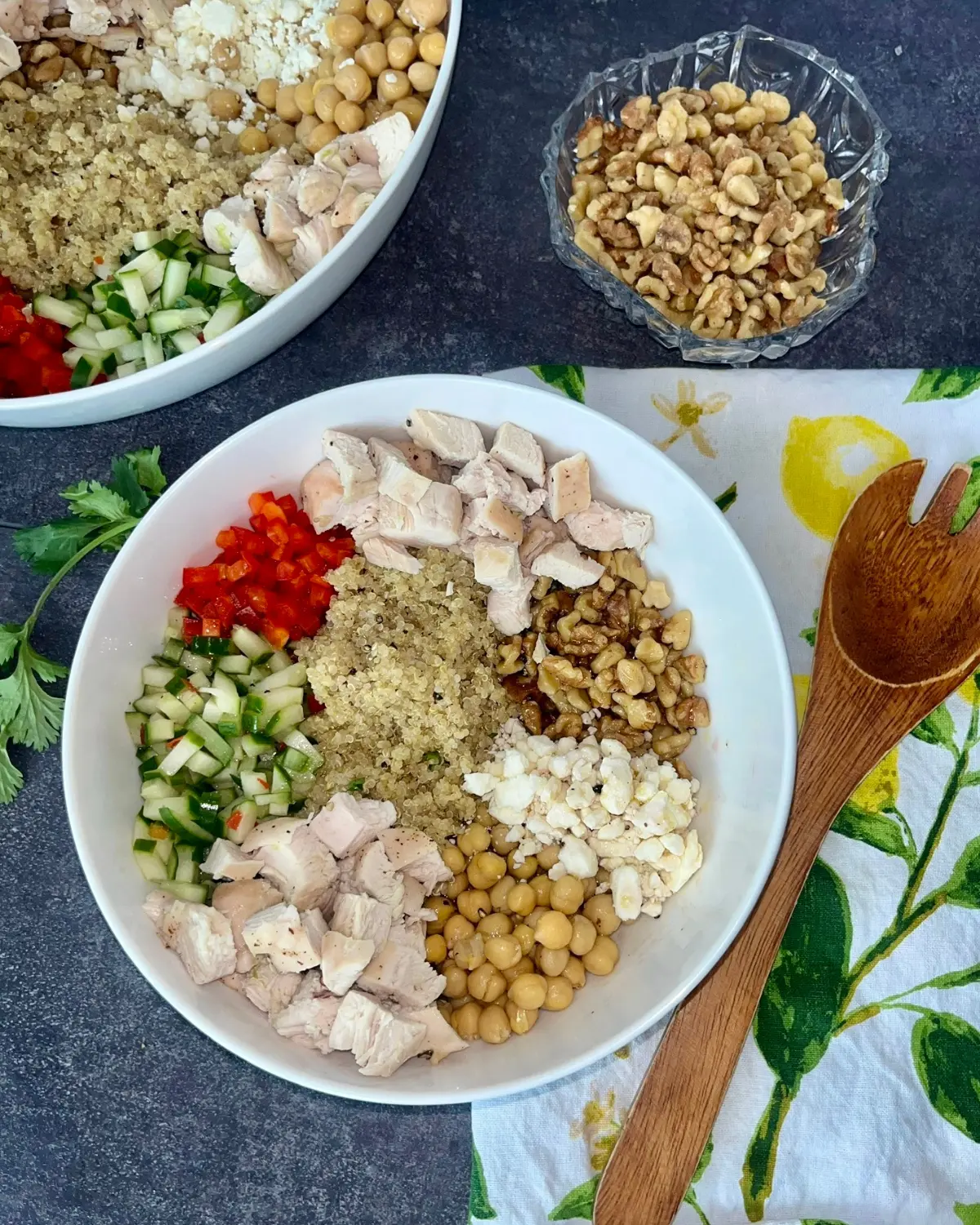 Healthy Mediterranean Grain Bowl - Moderately Messy RD