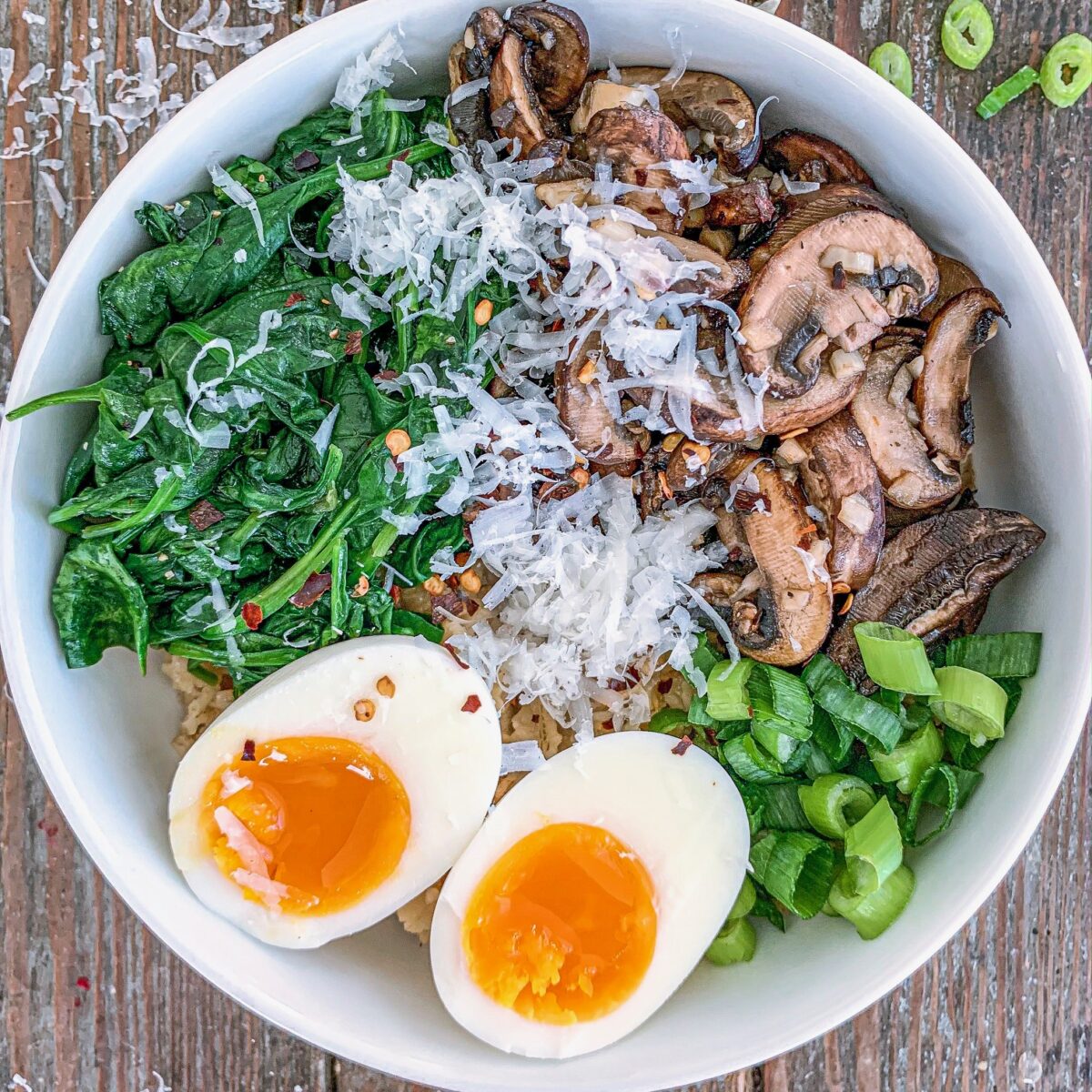 Simple Savory Oatmeal - Simple And Fraiche