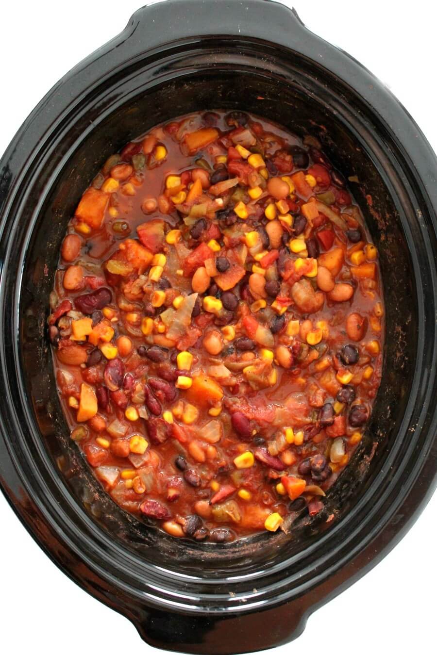 Slow Cooker Vegetarian Chili (Vegan, Gluten-Free, Allergy-Free)