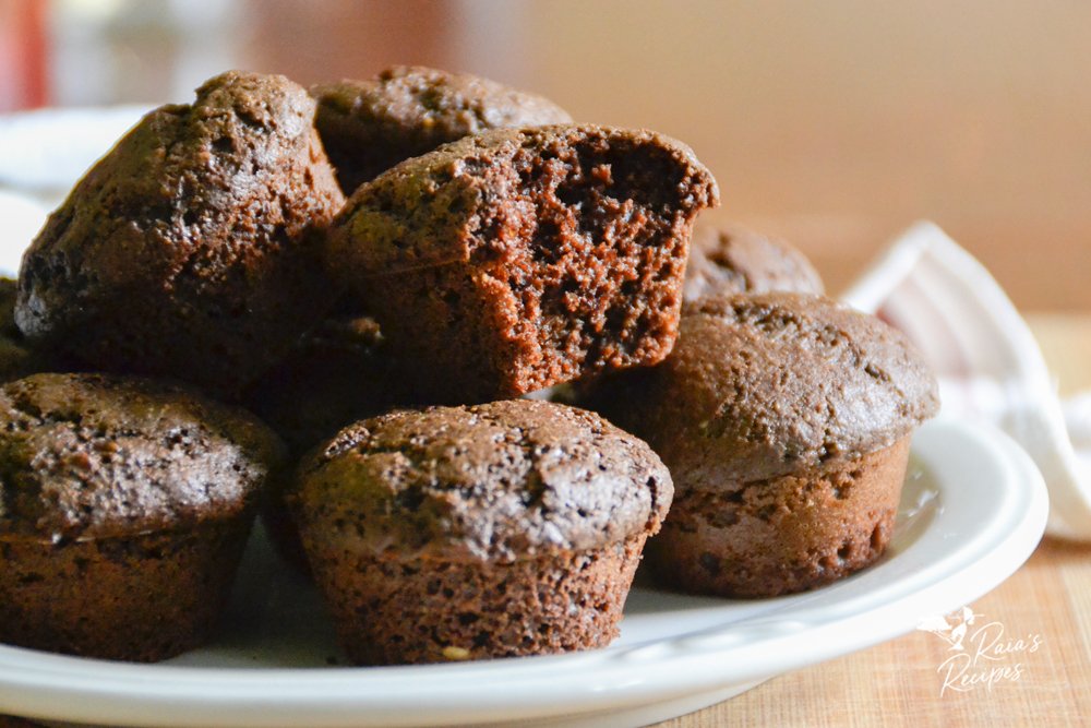 Easy Flax Brownie Muffins