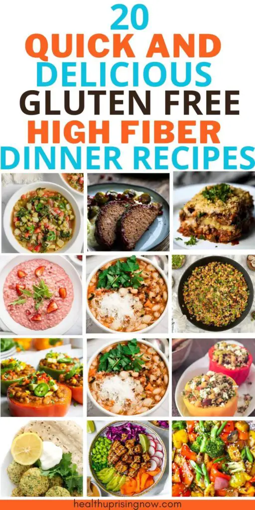 gluten free high fiber dinner recipes 