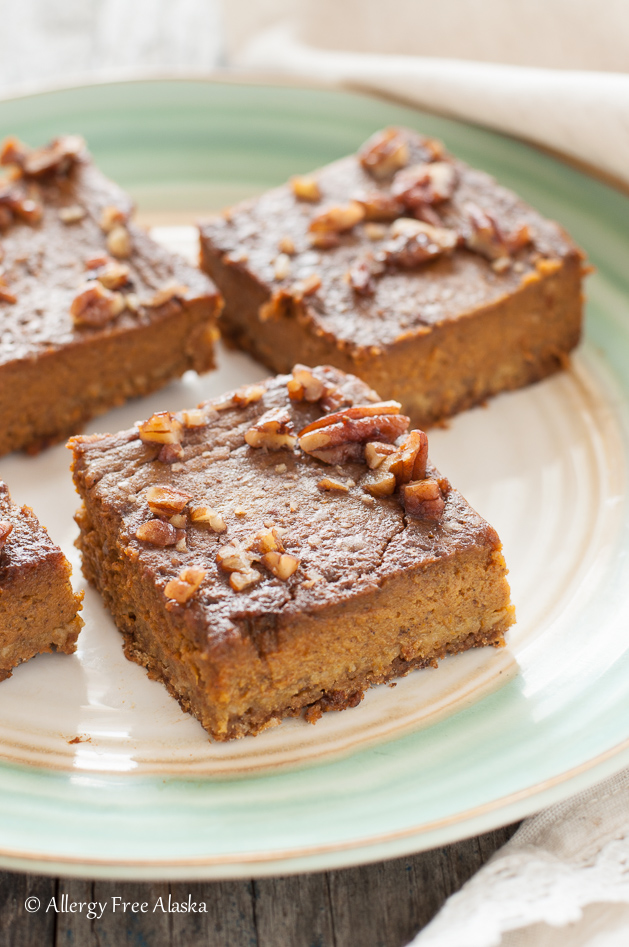 Gluten Free Pumpkin Bars - Allergy Free Alaska