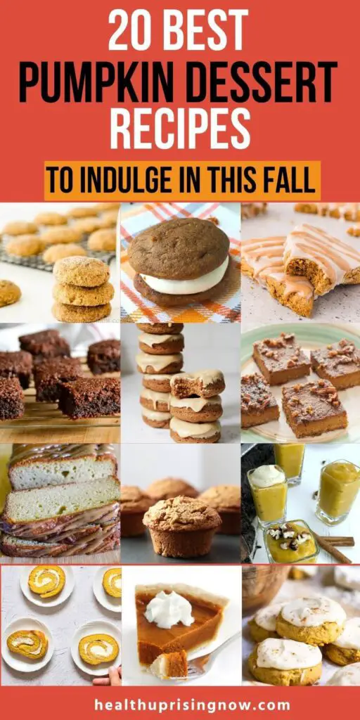 Pinterest: Fall Pumpkin Desert Recipes