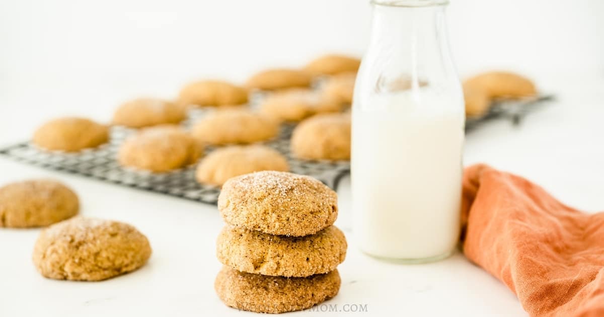 Healthy Pumpkin Snickerdoodles- gluten-free w/ keto option too!