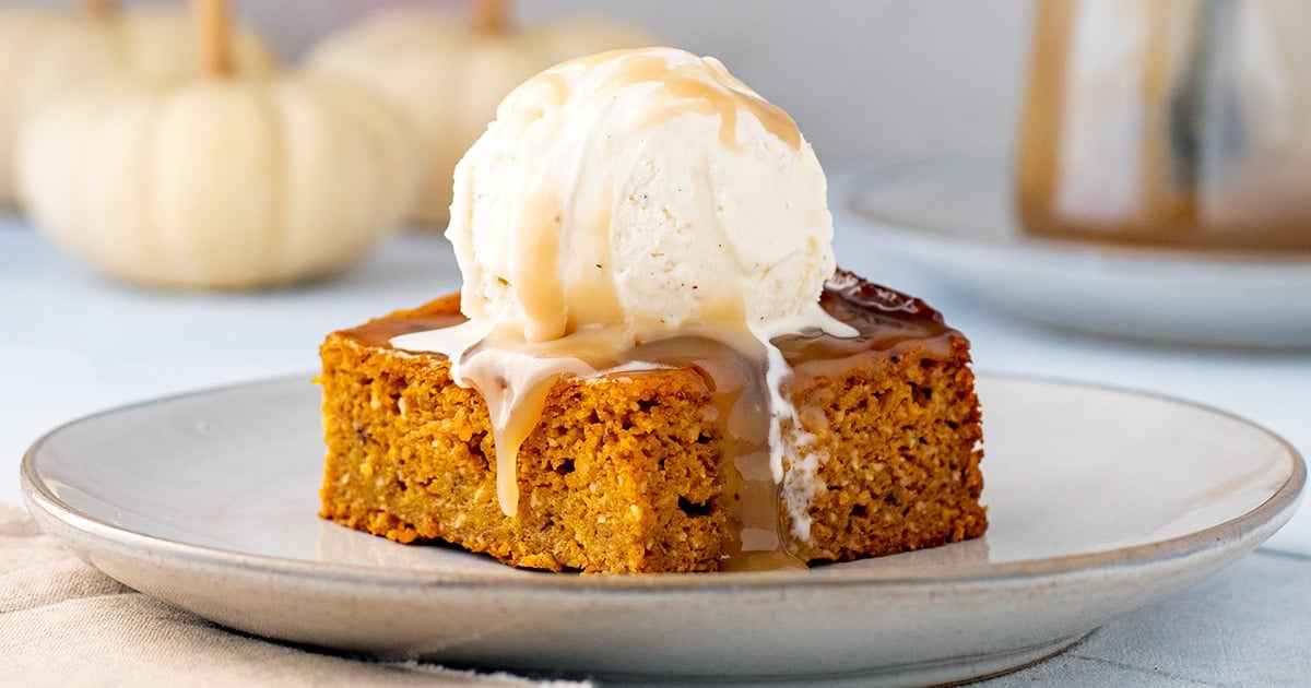 Pumpkin Sticky Date Pudding (Gluten-Free, Dairy-Free)