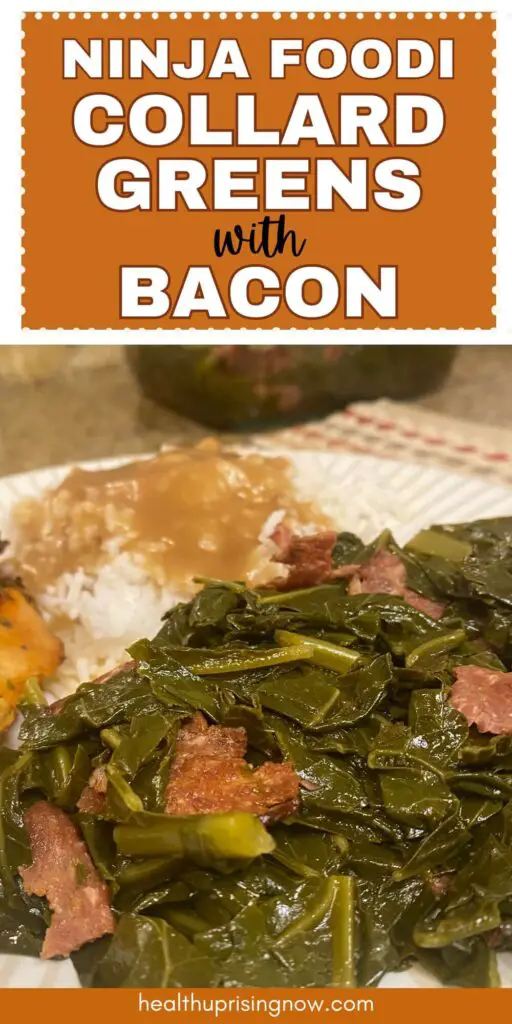 quick collard greens with bacon