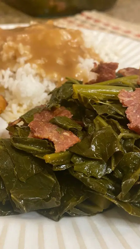 ninja foodi collard greens with bacon recipe