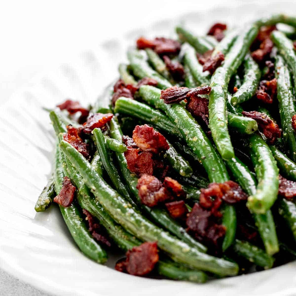 Fresh French Green Beans Recipe With Bacon
