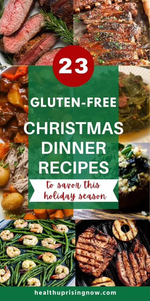 gluten free Christmas dinner recipes for a festive meal