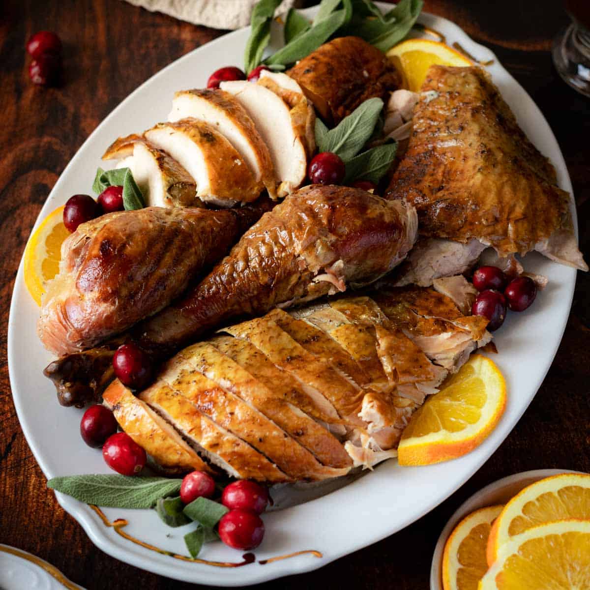 Sage and Citrus Roasted Turkey Recipe